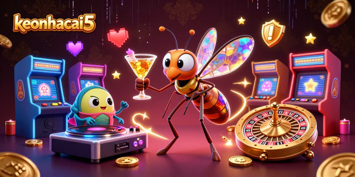 Engage with keonhacai5 through an electrifying casino experience filled with vibrant game elements.