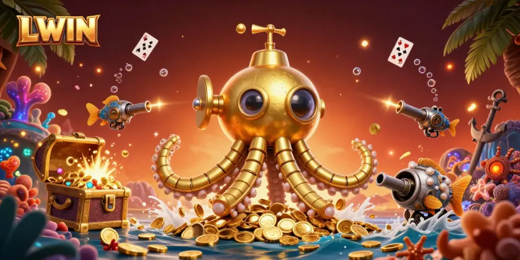 Experience the excitement of LLWIN as you dive into a vibrant world of treasures and games.
