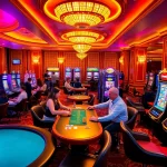 Experience the thrill of gambling at 78win with vibrant casino tables and exciting slot machines.