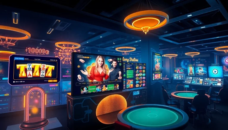 Experience the excitement of online gaming at luck8win.live with vibrant casino displays and engaged players.