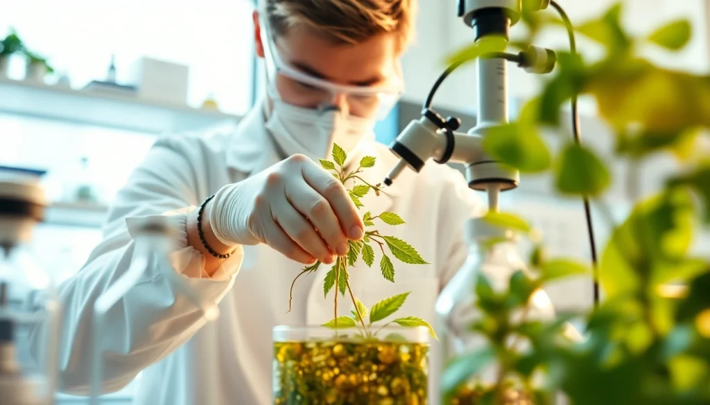 Learn how to get dmt through professional plant extraction in a laboratory setting.