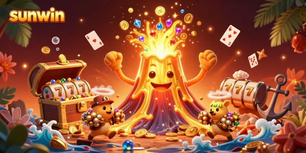 Experience sunwin's thrilling jackpot with vibrant treasures in a lively online casino scene.